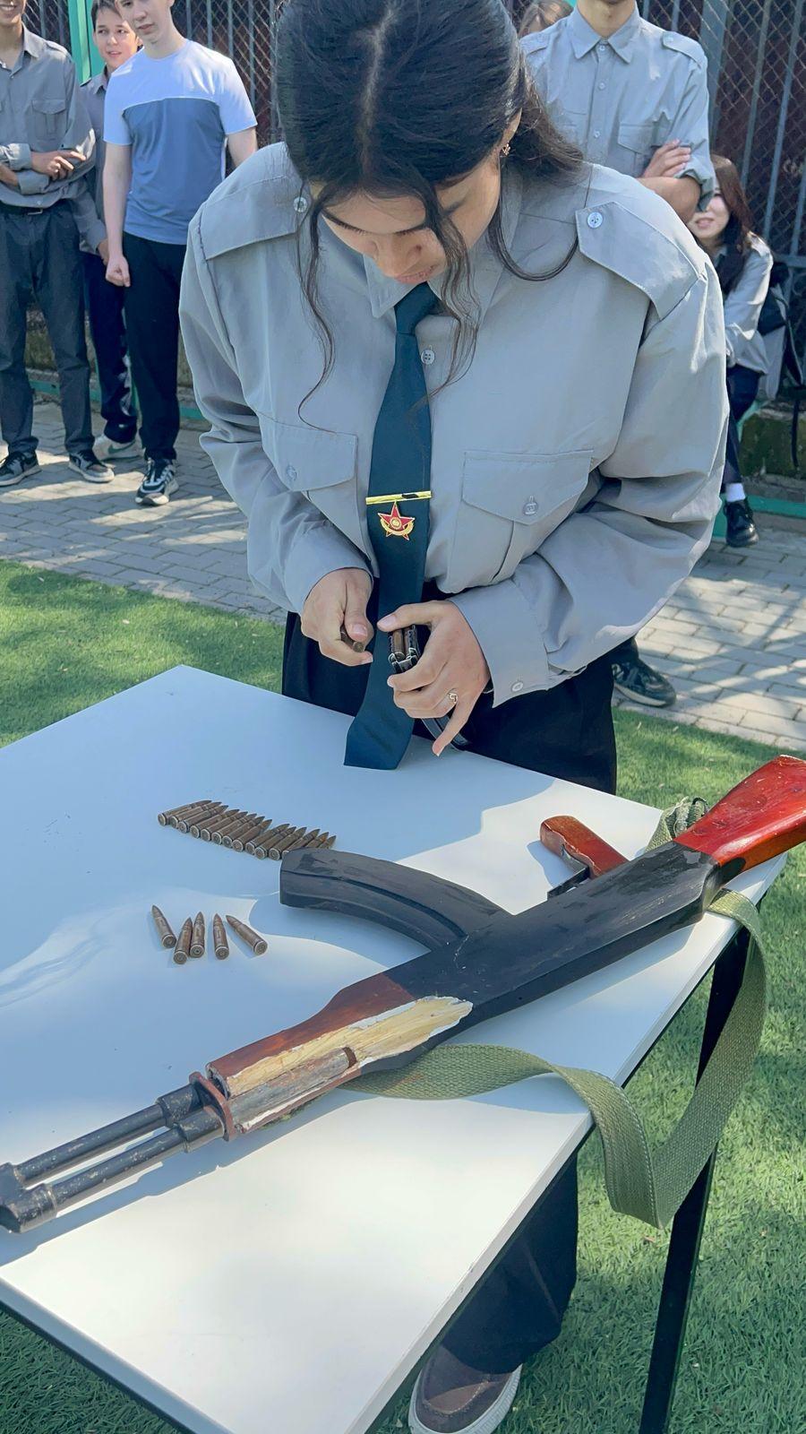 11 сәуірде Ұлы Отан соғысының басталғанына 80 жыл толуына орай 10 сынып оқушылары арасында әскери-спорттық эстафета өтті.